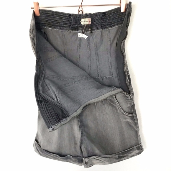 Boom Boom Jeans Strapless Studded Romper Medium - Picture 5 of 7